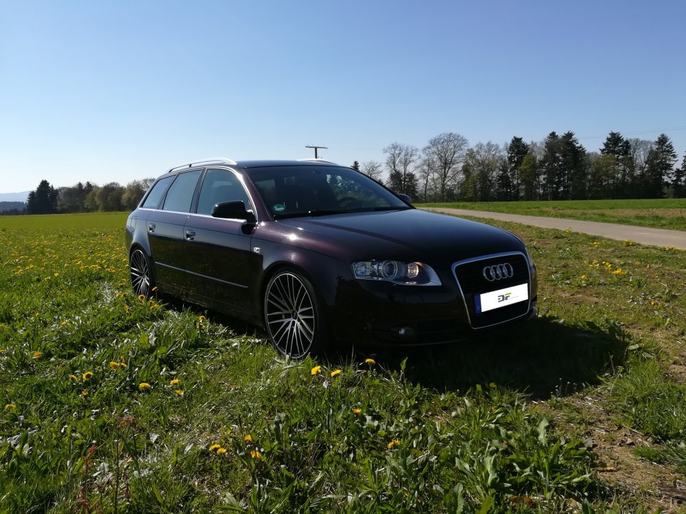 KW Gewindefahrwerk  V3 Inox (mit Druck- & Zugstufendämpfung) für Audi A4 Typ 8ED/B7 (Avant) 